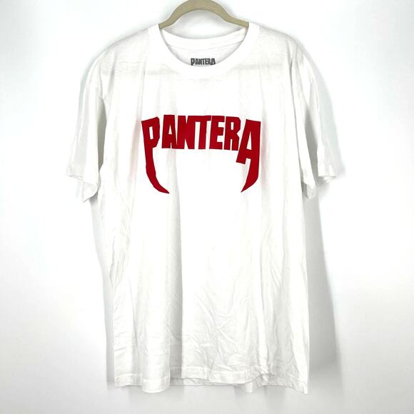 Pantera White Band Tee 100% Cotton T-Shirt Size 2XL NWOT - Picture 5 of 11